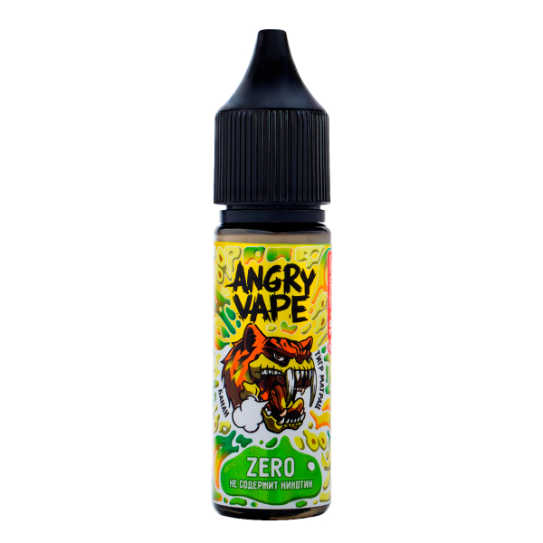 Жидкость Angry Vape Zero Тигр Матрац 30 Мл в Севастополе