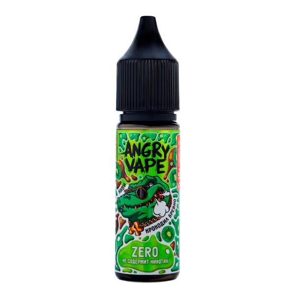 Жидкость Angry Vape Zero Крокодил Бревно 30 Мл в Севастополе