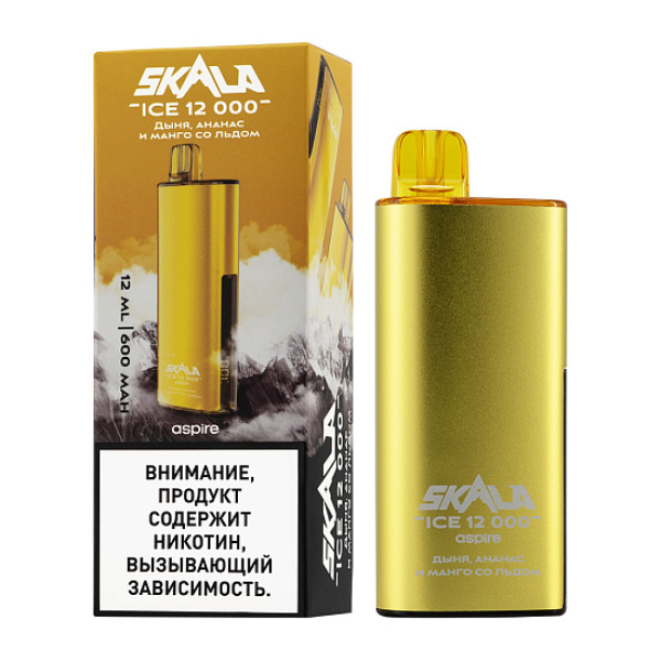Электронка Skala Ice 12000 Дыня,Ананас И Манго Со Льдом в Севастополе