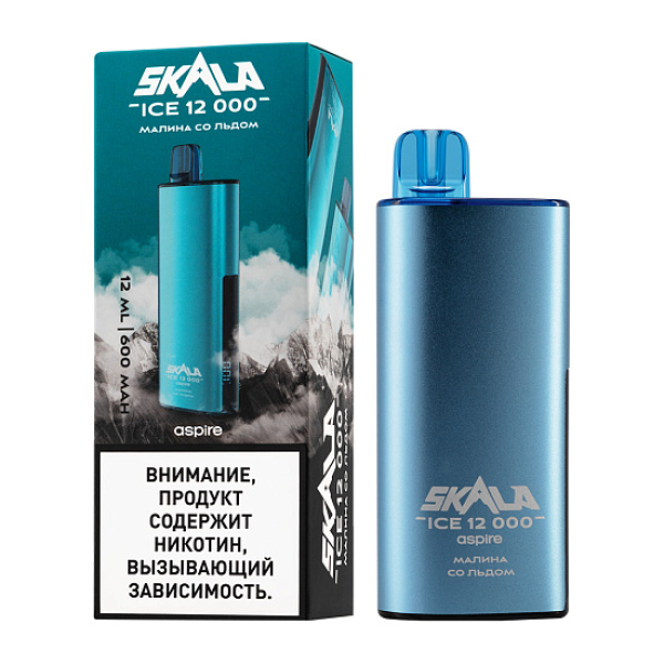 Электронка Skala Ice 12000 Малина Со Льдом в Севастополе