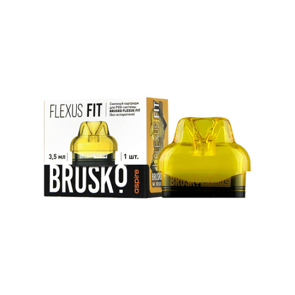 Сменный Картридж Brusko Flexus Fit (Жёлтый) 3,5 Мл, Упак. 1Шт в Севастополе