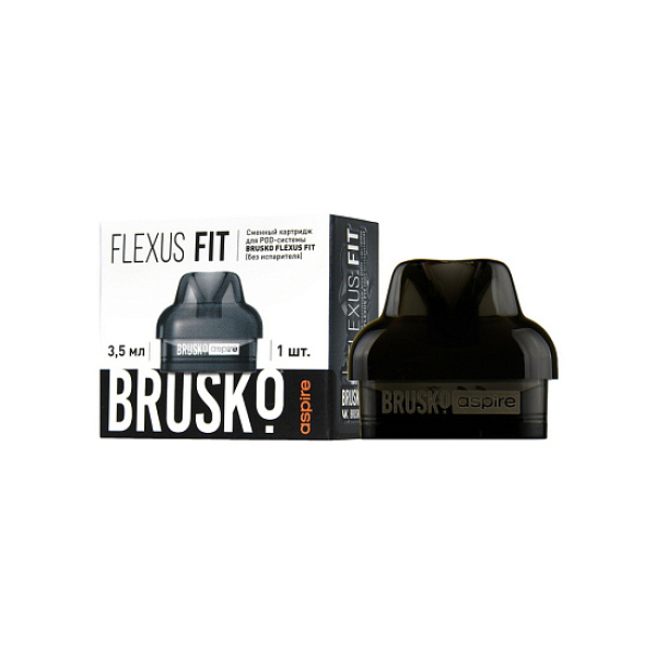 Сменный Картридж Brusko Flexus Fit (Черный) 3,5 Мл, Упак. 1 Шт в Севастополе