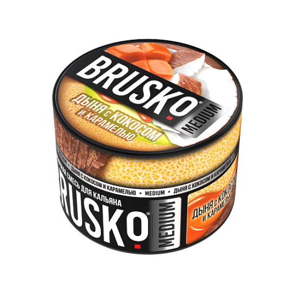 Смесь Brusko Дыня С Кокосом И Карамелью (Medium)  50 гр в Севастополе