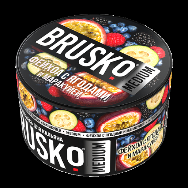 Смесь Brusko Фейхоа С Ягодами И Маракуйей (Medium)  250 гр в Севастополе