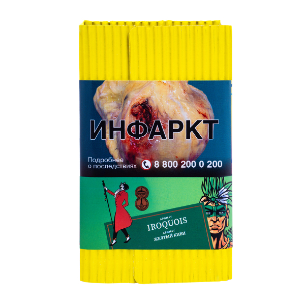 Табак Satyr Iroquois (Желтый Киви)  100 грамм в Севастополе