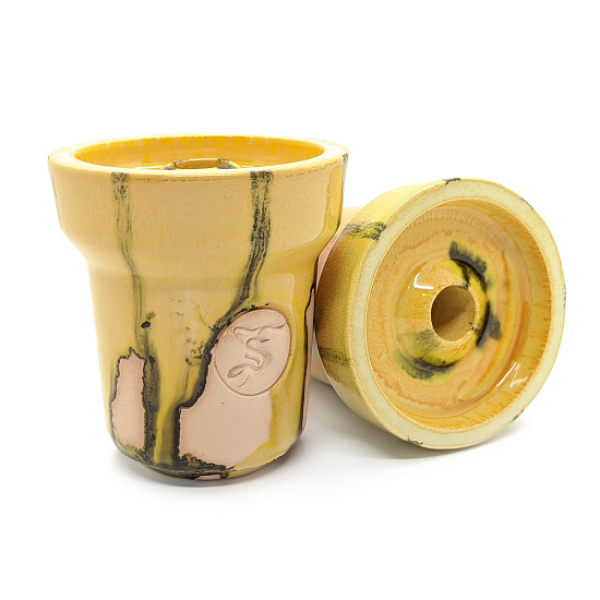 Чаша St Bowls Phunnel Glaze Желтая С Полосками в Севастополе
