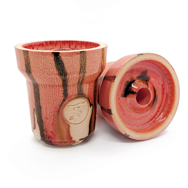 Чаша St Bowls Phunnel Glaze Красная С Полосками в Севастополе