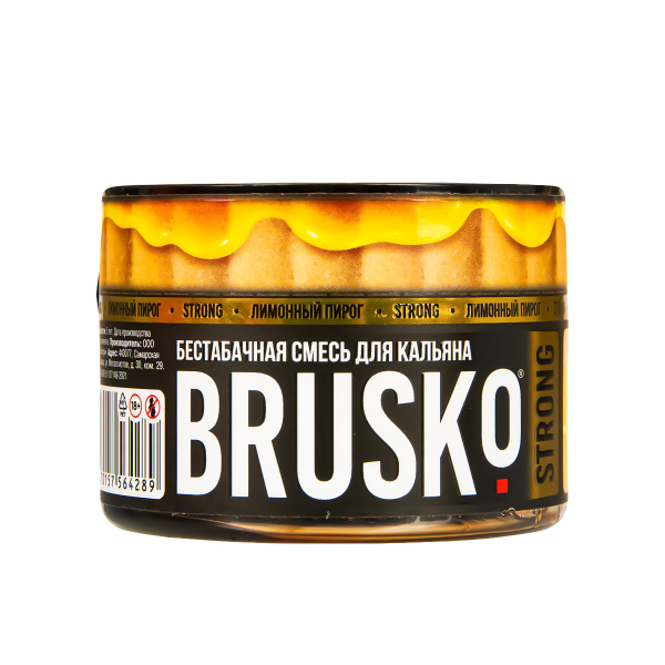 Смесь Brusko Strong Лимонный Пирог  50 гр в Севастополе