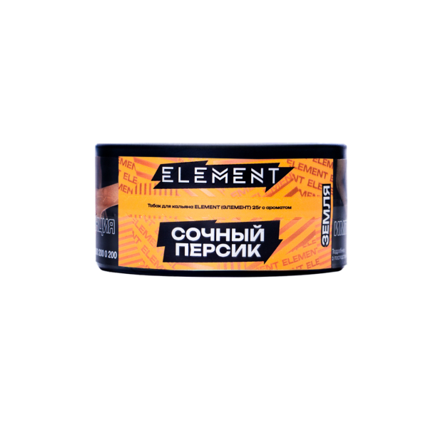 Табак Element Земля Rich Peach 25 грамм в Севастополе
