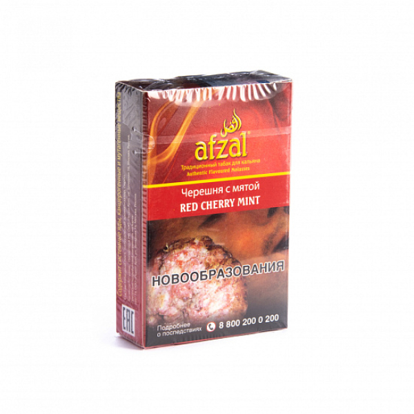 Табак Afzal Red Cherry Mint 40 грамм  в Севастополе