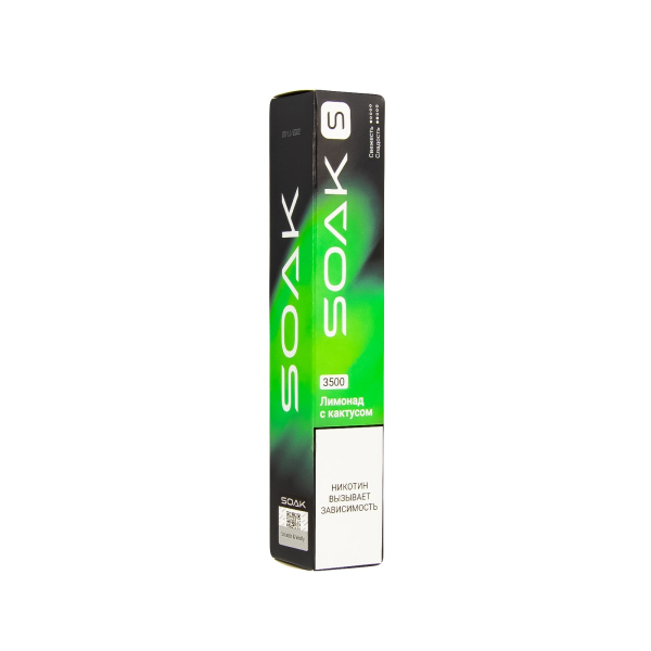 ЭСДН SOAK S Cactus Lemonade 3500 тяг в Севастополе