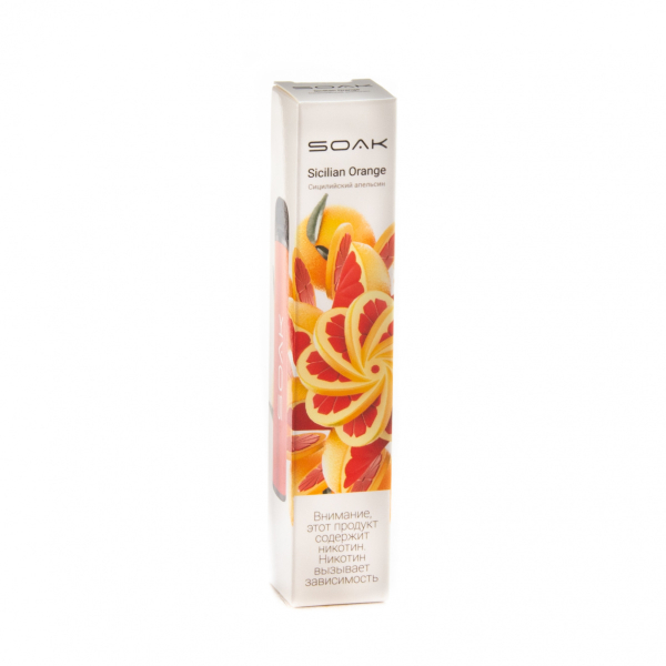 ЭСДН SOAK X Sicilian Orange 2200 тяг в Севастополе