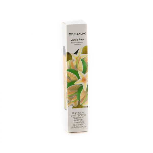 ЭСДН SOAK X Vanilla Pear 2200 тяг в Севастополе