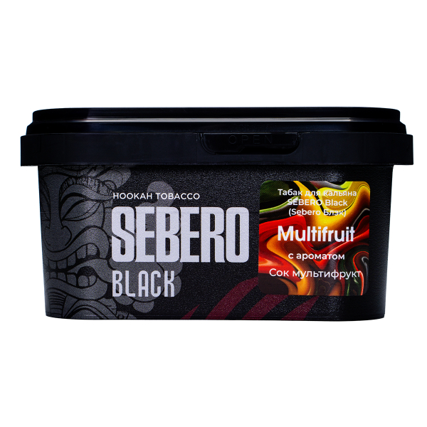 Табак Sebero Black Multifruit 200 грамм в Севастополе