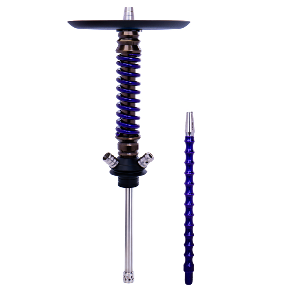 Кальян Mamay Customs Coilovers Mini Бронза Фиолетовый Лак в Севастополе