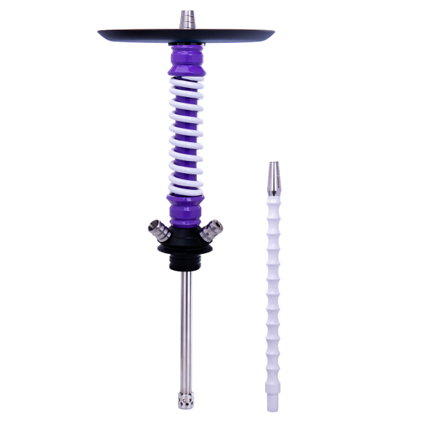 Кальян Mamay Customs Coilovers Mini Сиренево Белый в Севастополе