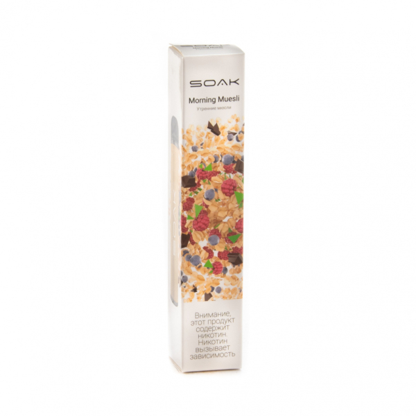 Электронная сигарета Soak X Morning Muesli 2200 в Севастополе