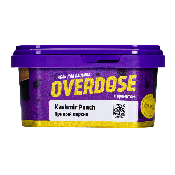 Табак Overdose Kashmir Peach 200 грамм в Севастополе