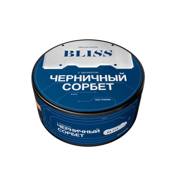 Табак Bliss Черничный Сорбет 100 грамм в Севастополе