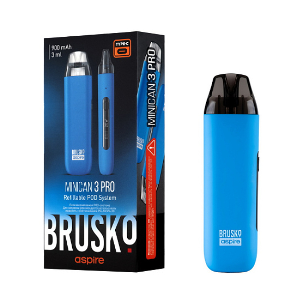 POD-система Brusko Minican 3 Pro синий в Севастополе