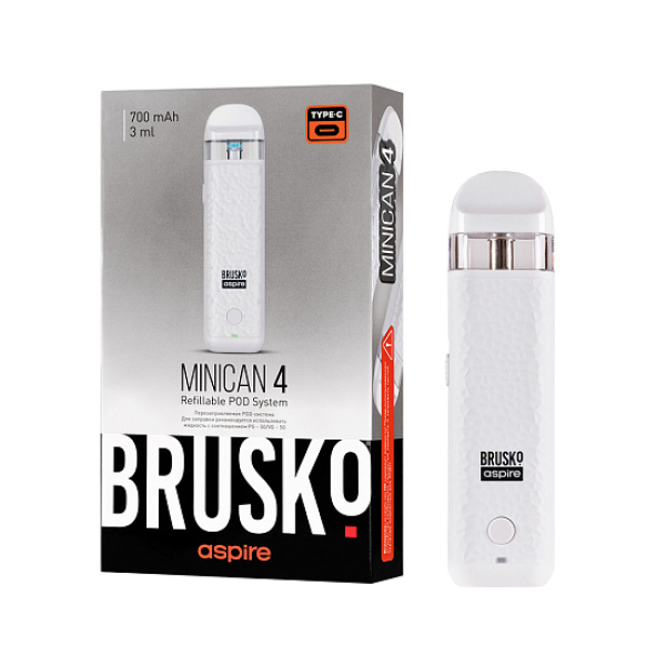 POD-система Brusko Minican 4 Белый в Севастополе