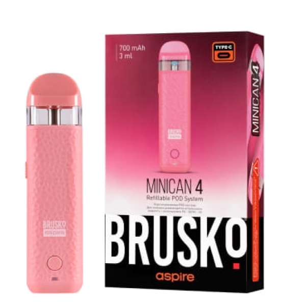 POD-система Brusko Minican 4 Розовый в Севастополе