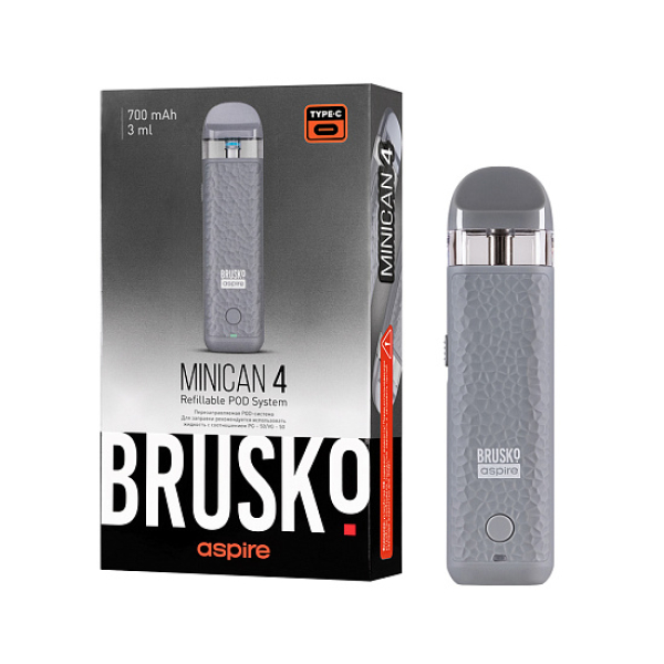 POD-система Brusko Minican 4 Серый в Севастополе