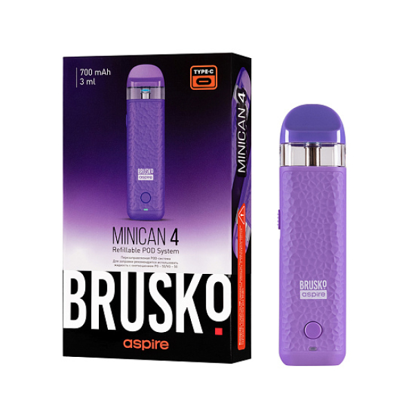 POD-система Brusko Minican 4 Фиолетовый в Севастополе