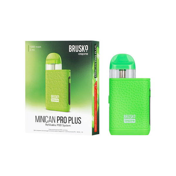 POD-система Brusko Minican Pro Plus Зеленый в Севастополе