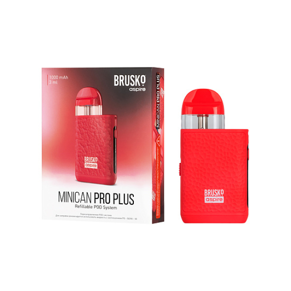 POD-система Brusko Minican Pro Plus Красный в Севастополе