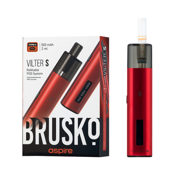 POD-система Brusko Vilter S Красный в Севастополе