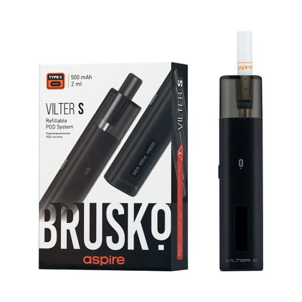 POD-система Brusko Vilter S Черный в Севастополе