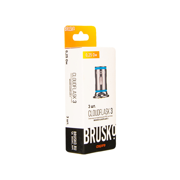 Испаритель Brusko Cloudflask 3 0.25 Ом 3 шт в Севастополе