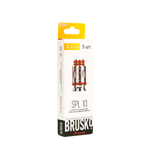 Испаритель Brusko Feelin Spl10 0.3 Ом 5 шт в Севастополе