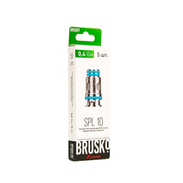 Испаритель Brusko Feelin Spl10 0.4 Ом 5 шт в Севастополе