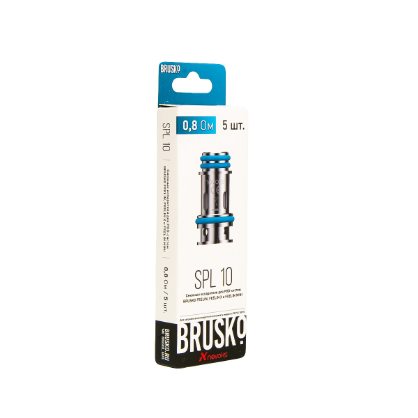 Испаритель Brusko Feelin Spl10 0.8 Ом 5 шт в Севастополе