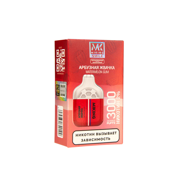 Электронка Miking Watermelon Gum 3000 Затяжек в Севастополе