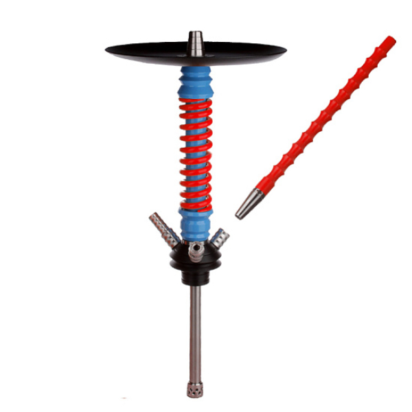 Кальян Mamay Customs V3  Coilovers Mini Голубой Красный в Севастополе