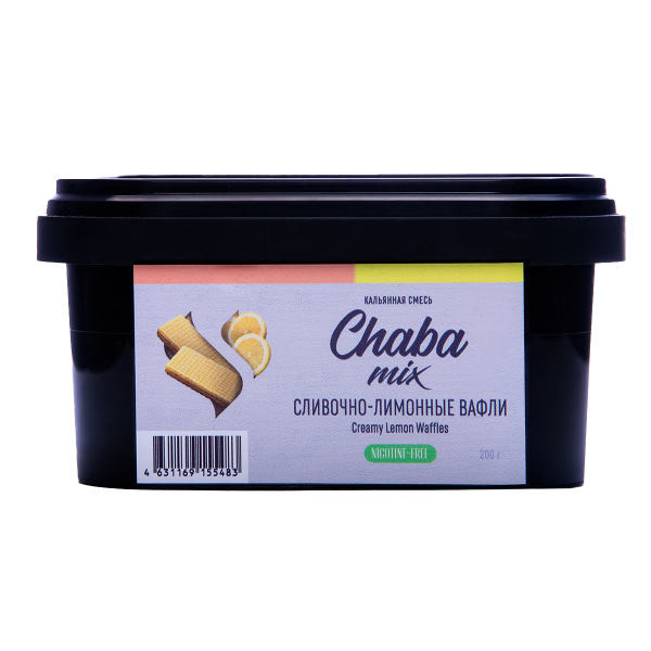 Бестабачная смесь Chaba Сливочно Лимонные Вафли 200 грамм в Севастополе