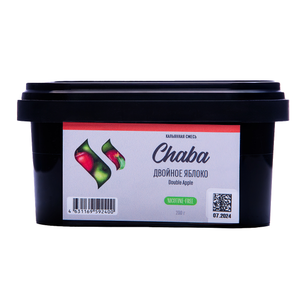 Бестабачная смесь Chaba Двойное Яблоко 200 грамм в Севастополе