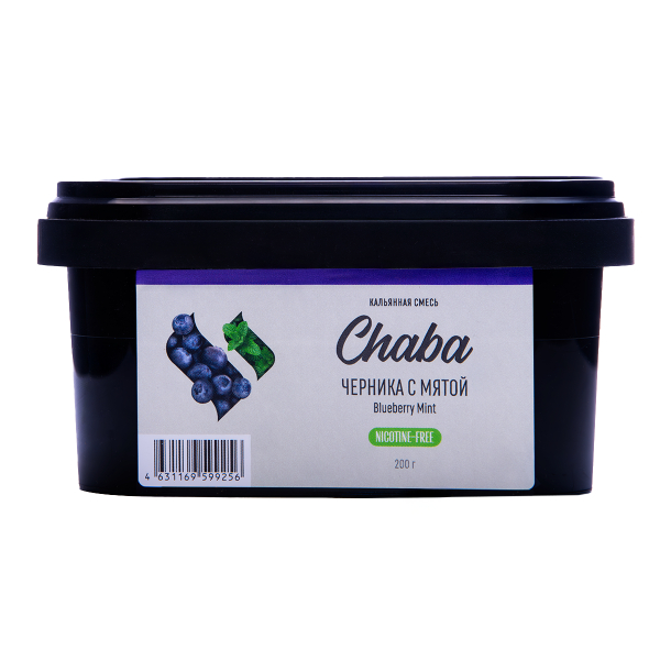 Бестабачная смесь Chaba Черника С Мятой 200 грамм в Севастополе