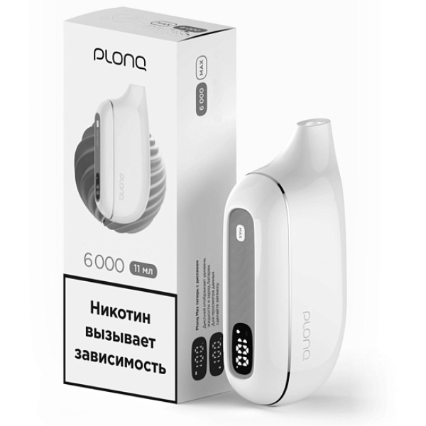 Электронка Plonq Max 6000 Чёрная Смородина в Севастополе