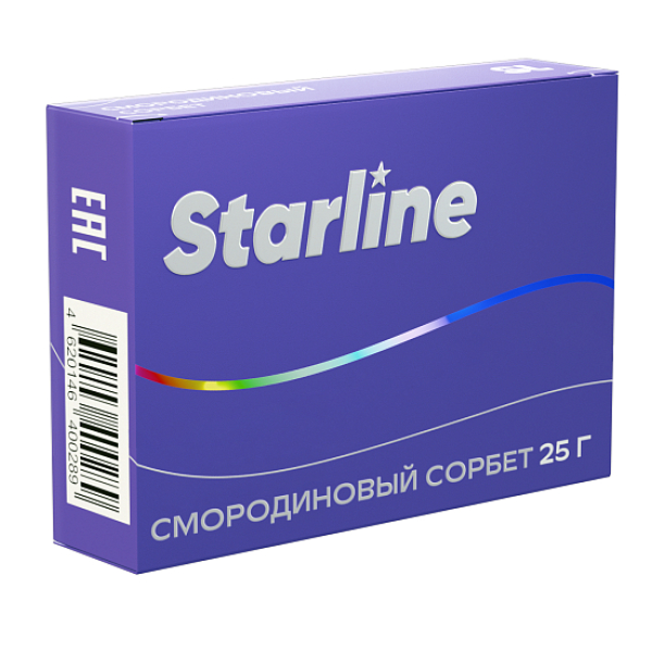 Табак Starline Смородиновый Сорбет 25 грамм в Севастополе