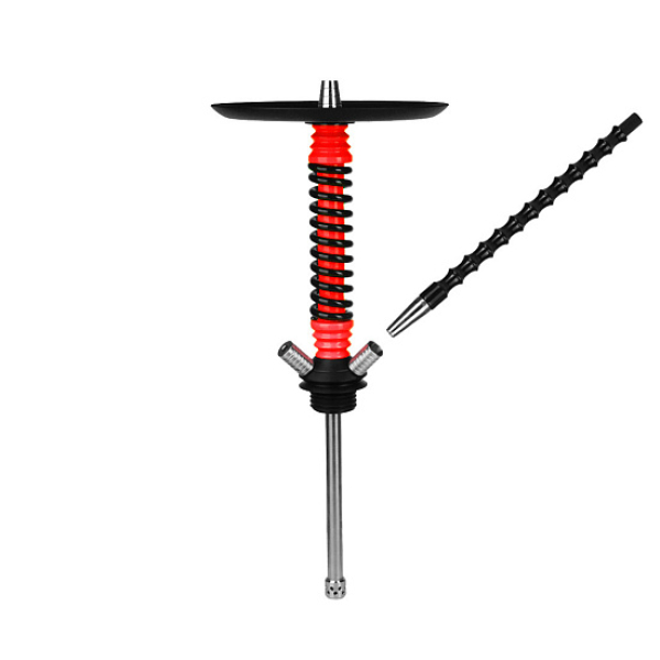 Кальян Mamay Customs V3  Coilovers Mini Красно Черный в Севастополе
