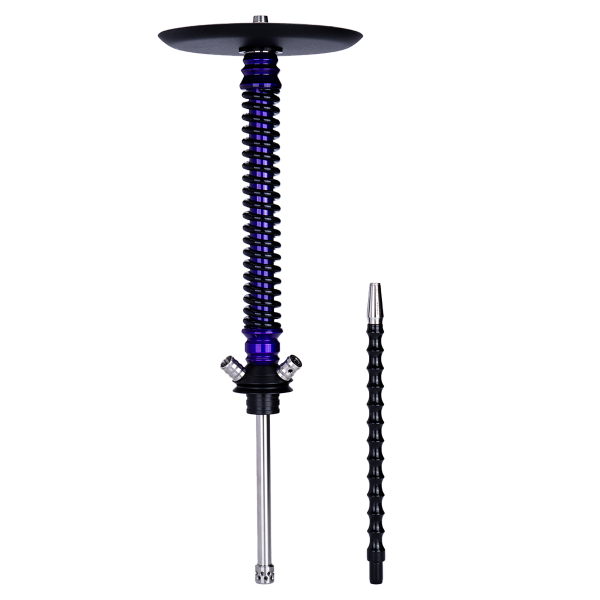 Кальян Mamay Customs Coilovers Фиолетовый Лак Черный в Севастополе