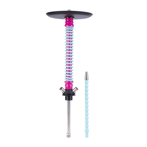 Кальян Mamay Customs Coilovers Фуксия Мята   Грав. Черепа в Севастополе