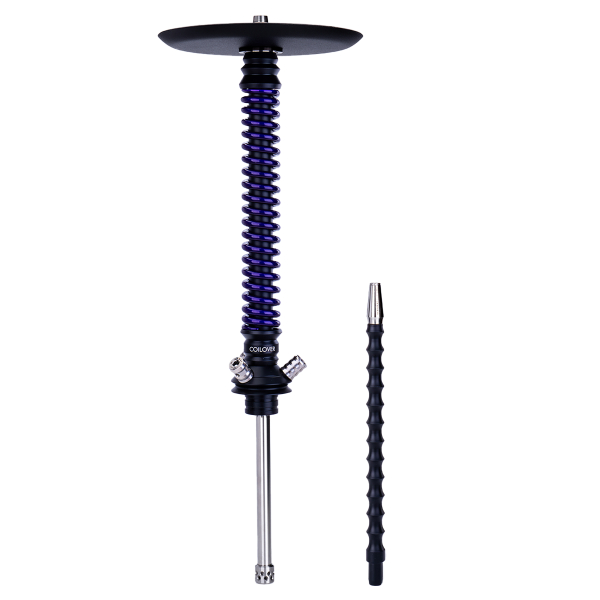 Кальян Mamay Customs Coilovers Чёрно Фиолетовый Лак в Севастополе