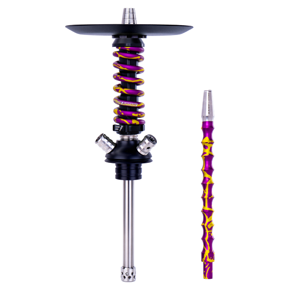 Кальян Mamay Customs Coilover Micro Пурпурно Золотой Сплеш в Севастополе