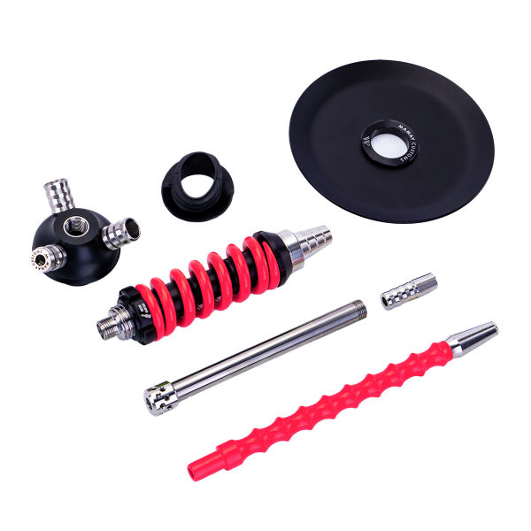 Кальян Mamay Customs Coilover Micro Чёрно Розовый в Севастополе