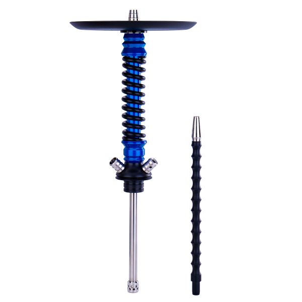 Кальян Mamay Customs Coilovers Mini Голубой Лак Черный в Севастополе